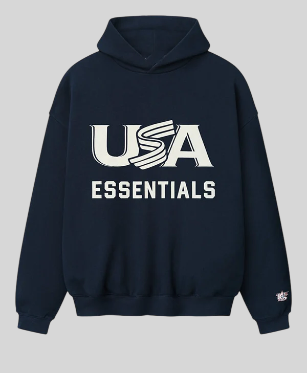 Essentials USA Baseball Sport Hoodie