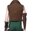 FFXVII Remake Brown Leather Vest