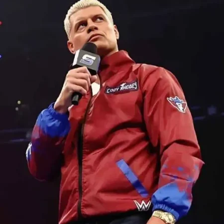 FLA Live Arena 2026 SmackDown Cody Rhodes RWB Windbreaker Jacket