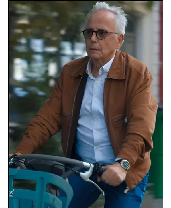 Fabrice Luchini Brown Jacket