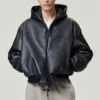 Fear of God x Vanson Essentials Leather Hooded Bomber
