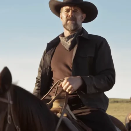 Garret Dillahunt Lanterns Brown Jacket