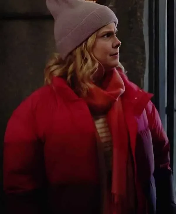 Ghosts S5 Rose McIver Colorblock Puffer Jacket