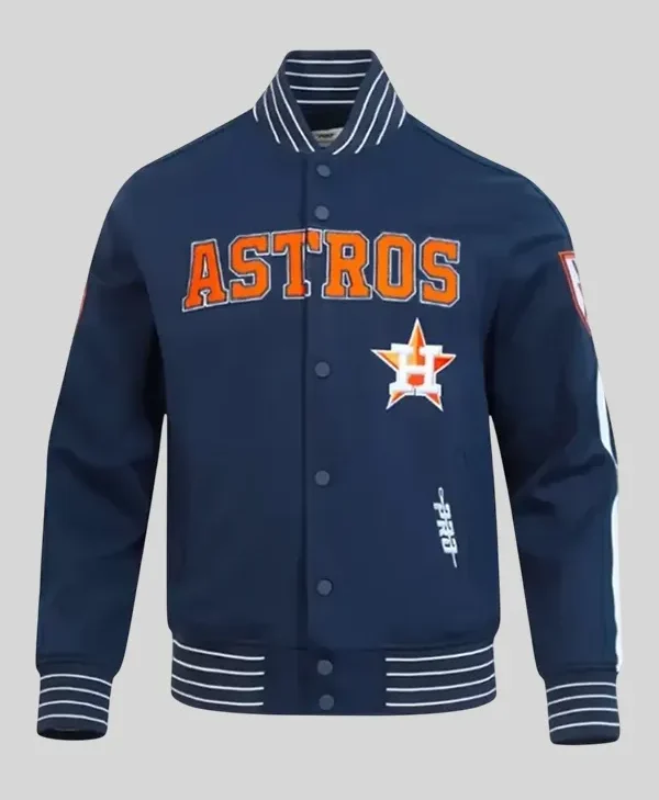 Houston Astros Current Logo Game Day Navy Jacket