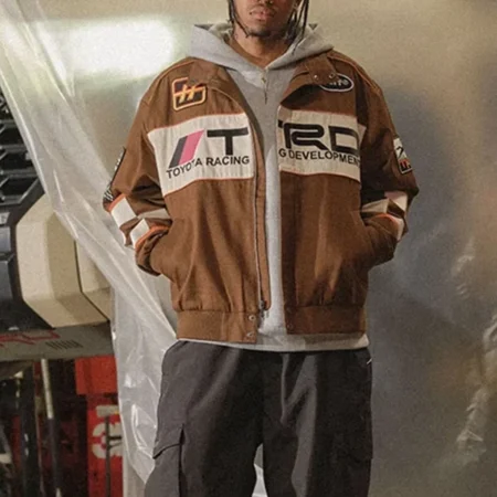 Huf x Toyota TRD Global Racing Jacket Brown