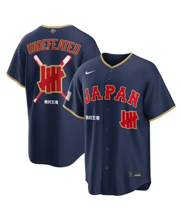 Japan Baseball Nike x Undefeated World Baseball Classic Stadium Jersey 2026