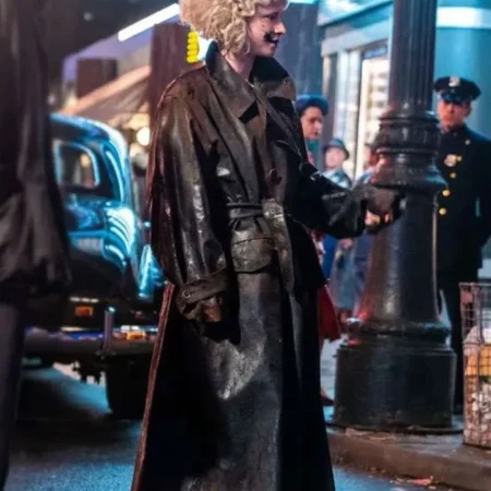 Jessie Buckley The Bride Trench Coat