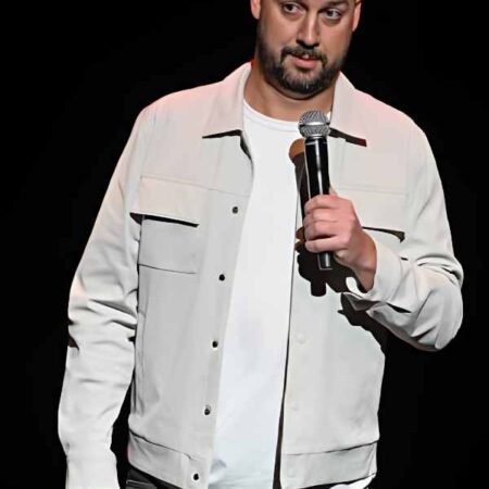 Jokes for Humans Tour John Crist White Jacket