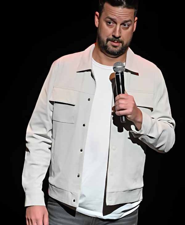 Jokes for Humans Tour John Crist White Jacket