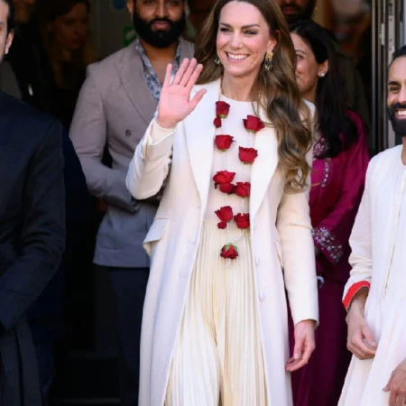 Kate Middleton Aakash Odedra Company Coat for sale