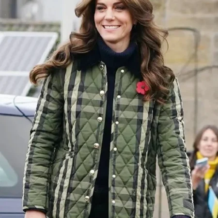 Kate Middleton Quilted Burberry Jacket