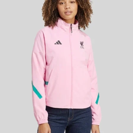 LFC Adidas 25-26 Z.N.E Pink Anthem Jacket
