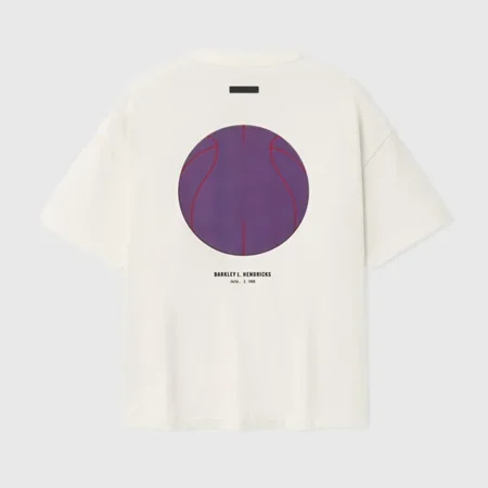 Lakers Fear of God x Barkley L. Hendricks 90’s T-Shirt For Sale
