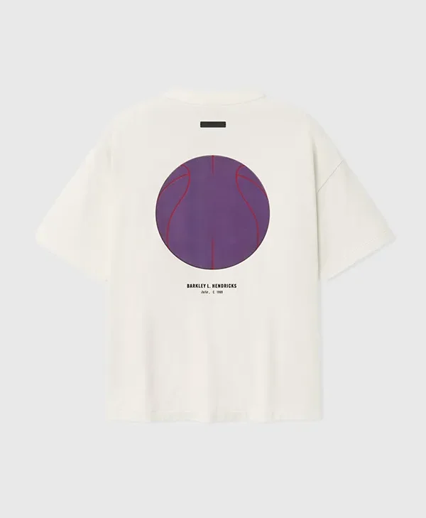 Lakers Fear of God x Barkley L. Hendricks 90’s T-Shirt For Sale