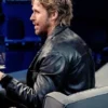 Late Night with Seth Meyers S13 Ryan Gosling Leather Jacket