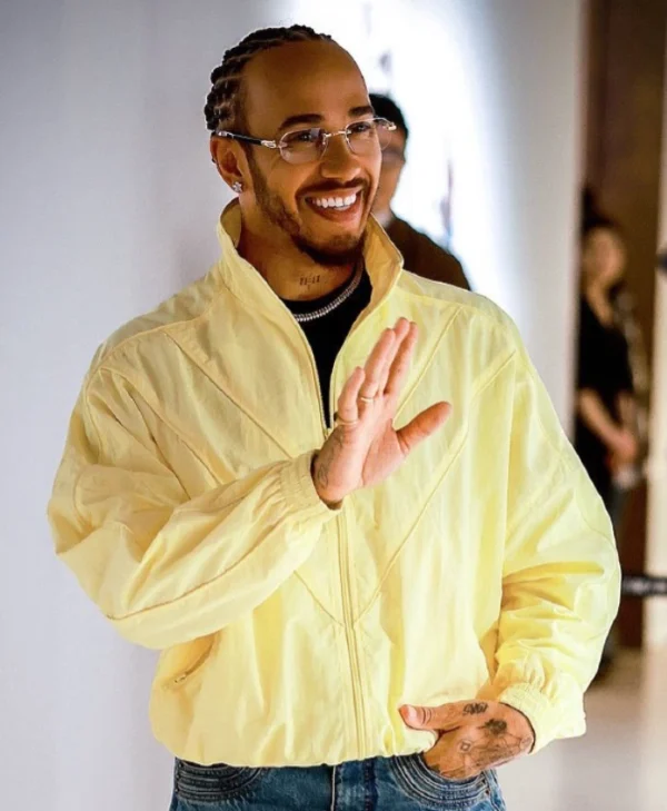 Lewis Hamilton TeamLH Exhibition Yellow Jacket
