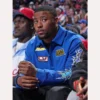 Louis Vuitton Saquon Barkley Blue Printed Half-Zip Sweatshirt Available Now