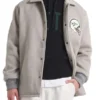 Men’s New York Jets x Todd Snyder grey Varsity Jacket