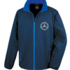 Mercedes-Benz Club Softshell Blue Jacket