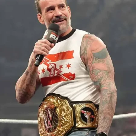 Monday Night RAW 2026 CM Punk Tank Top