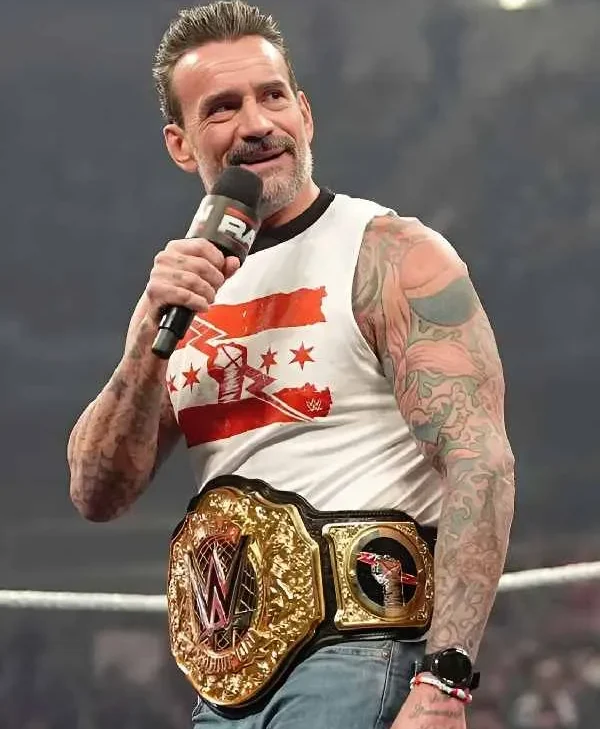 Monday Night RAW 2026 CM Punk Tank Top