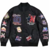 Negro Leagues Baseball Commemorative Black Bomber Jacket