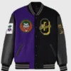 OVO Batman x The Joker Split Varsity Jacket