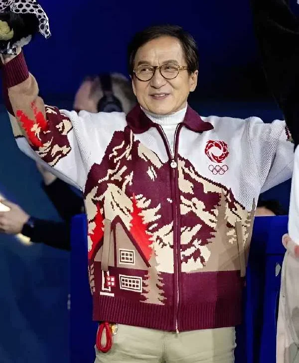 Olympics 2026 Figure Skating Jackie Chan Sweater