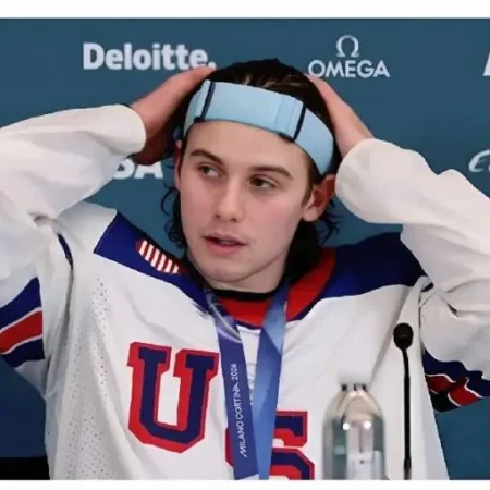 Olympics 2026 Jack Hughes Team USA Hockey Jersey