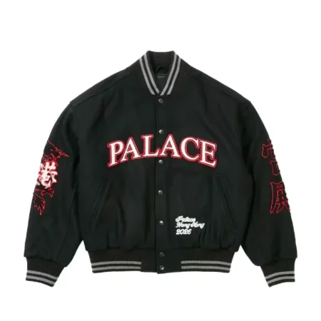 Palace Hong Kong Yin Yang Varsity Jacket
