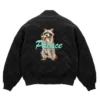 Palace S26 Hungry Raccoon Quilted black Bomber Jacket
