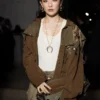 Paris Fashion Week Seulgi Brown Suede Jacket