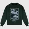 Parke Sport Graphic Mockneck Sweatshirt