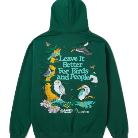 Parks Projecta x Audubon Green Hoodie