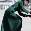 Patrick’s Day Kate Middleton Forest Green Coat