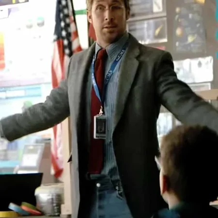 Project Hail Mary 2026 Ryan Gosling Gray Blazer