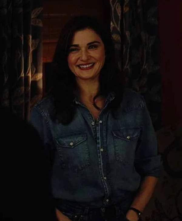 Rachel Weisz Vladimir 2026 Denim Shirt