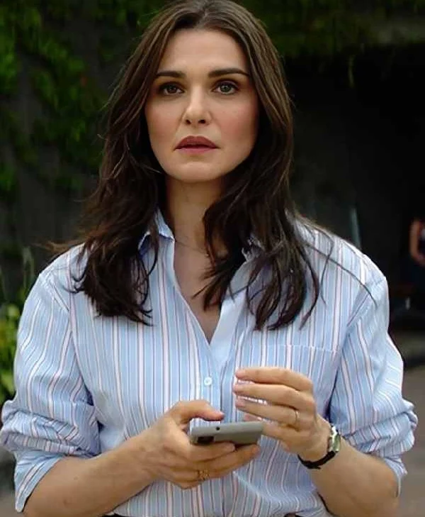 Rachel Weisz Vladimir Blue Shirt