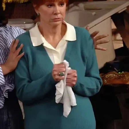Reba McEntire Teal Sweater