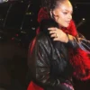 Rihanna Inspired Leather Jacket