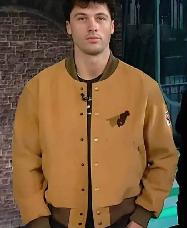 Rob Rausch Suede Varsity Jacket