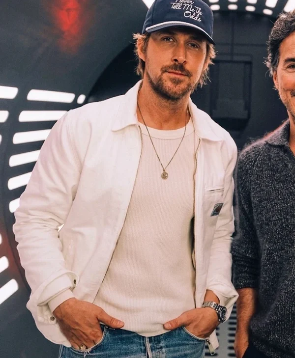 Ryan Gosling Carhartt White Jacket