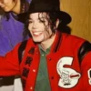 Sailors Michael Jackson Red Varsity Jacket