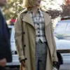 Scarpetta 2026 Rosy McEwen Beige Trench Coat