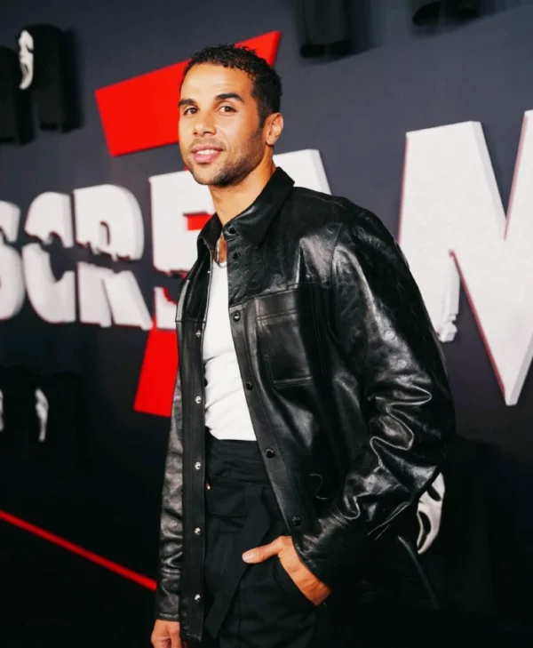 Scream 7 Premiere Mason Gooding Leather Jacket