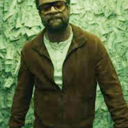 Shaggy Boom Body Song Brown Jacket for sale