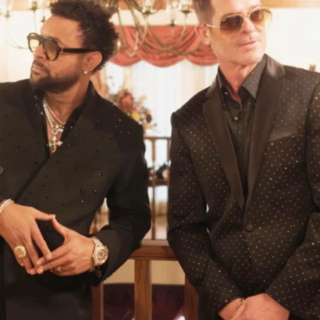 Shaggy Embellished Blazer