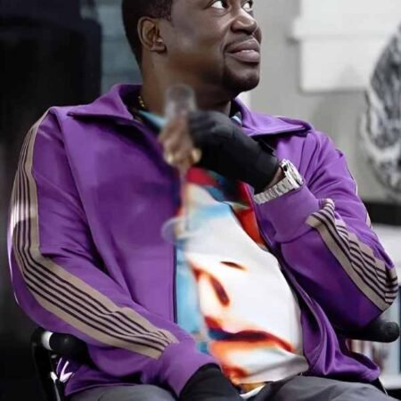 Shifting Gears S2 Daryl Mitchell Purple Track Jacket