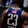 Stars vs Stripes Gameday LeBron James NBA All-Star Jersey