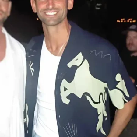 Summer House S10 Carl Radke Horse Print Shirt
